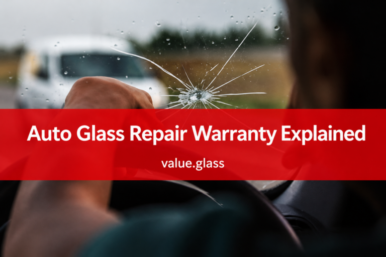 auto glass repair warranty