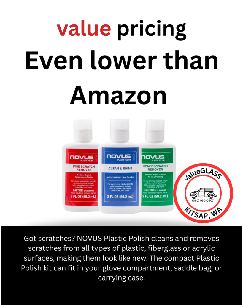 We Carry a Full Line of Novus Plastic and Acrylic Polishes